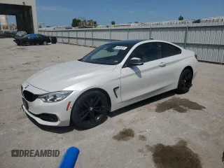 2017 BMW 4 Series 430i xDrive with VIN WBA4R9C54HK878336, listed as a Copart auction lot 65364924 with 77,649 mi miles and Salvage Title. Bid and sale history available at DreamBid. Image 1.