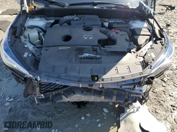 2020 Infiniti QX50 Luxe z VIN 3PCAJ5M30LF113018, wystawiony jako Copart lot #50584085 z przebiegiem 54 809 mil mil oraz Szkody całkowita. Historia ofert i sprzedaży dostępna na DreamBid. Obrazek 13.