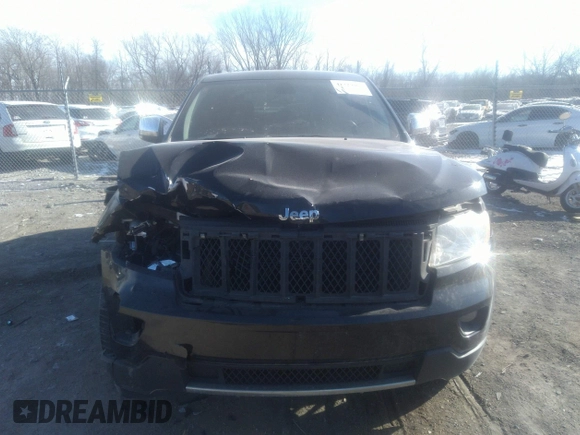 2011 Jeep Grand Cherokee Overland with VIN 1J4RR6GG8BC510143, listed as a IAAI auction lot 41329967 with 195,450 mi miles and . Bid and sale history available at DreamBid. Image 12.