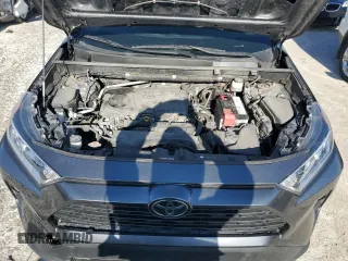 2019 Toyota RAV4 XLE Premium with VIN JTMA1RFV7KD028589, listed as a Copart auction lot 47376815 with 0 mi miles and Salvage Title. Bid and sale history available at carsss.com. Image 12.