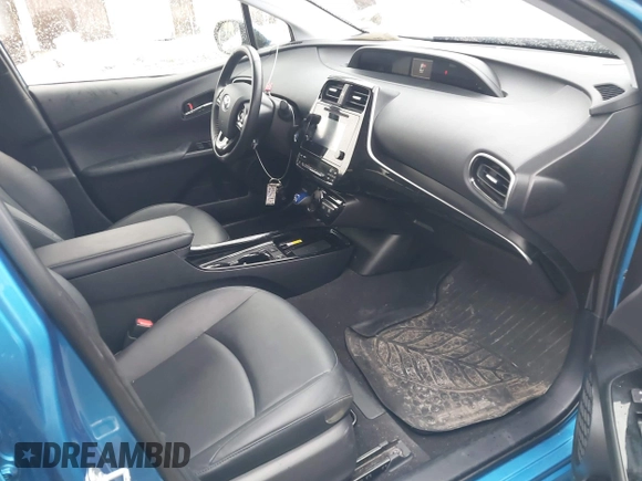 2019 Toyota Prius LE with VIN JTDL9RFU8K3011010, listed as a IAAI auction lot 41677863 with 42,781 mi miles and . Bid and sale history available at DreamBid. Image 5.