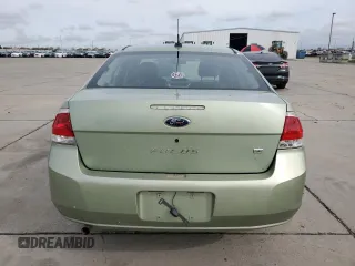 2008 Ford Focus SE with VIN 1FAHP35N58W201279, listed as a Copart auction lot 49823095 with 154,236 mi miles and Salvage Title. Bid and sale history available at carsss.com. Image 6.