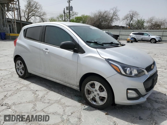 2022 Chevrolet Spark LS with VIN KL8CB6SA0NC036852, listed as a Copart auction lot 49341665 with 41,500 mi miles and Salvage Title. Bid and sale history available at DreamBid. Image 4.