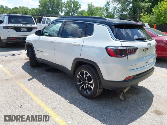 2024 Jeep Compass Limited с VIN 3C4NJDCN1RT595118, выставлен на аукционе IAAI как лот 42666248 с пробегом 42 342 миль миль и . История ставок и продаж доступна на DreamBid. Изображение 3.