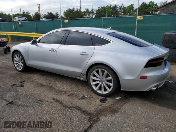 2012 Audi A7 Premium Plus with VIN WAUSGAFC1CN001528, listed as a Copart auction lot 59407645 with 133,809 mi miles and Clean title. Bid and sale history available at DreamBid. Image 2.