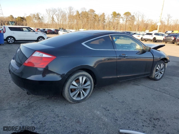 2009 Honda Accord Cpe EX with VIN 1HGCS12709A015310, listed as a Copart auction lot 45598235 with NaN miles and Salvage Title. Bid and sale history available at carsss.com. Image 3.