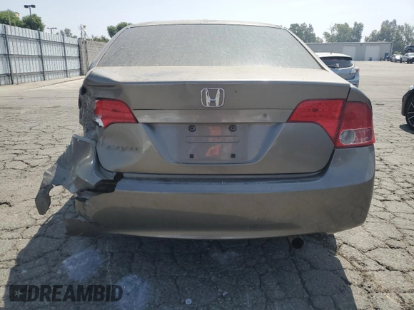 2008 Honda Civic LX z VIN 2HGFA16508H308536, wystawiony jako Copart lot #59589985 z przebiegiem 172 884 mil mil oraz Czysty tytuł • Clean title. Historia ofert i sprzedaży dostępna na DreamBid. Obrazek 6.