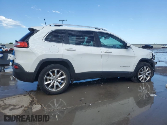 2017 Jeep Cherokee Limited with VIN 1C4PJLDB1HD238551, listed as a Copart auction lot 54271115 with 91,904 mi miles and Clean title. Bid and sale history available at DreamBid. Image 3.
