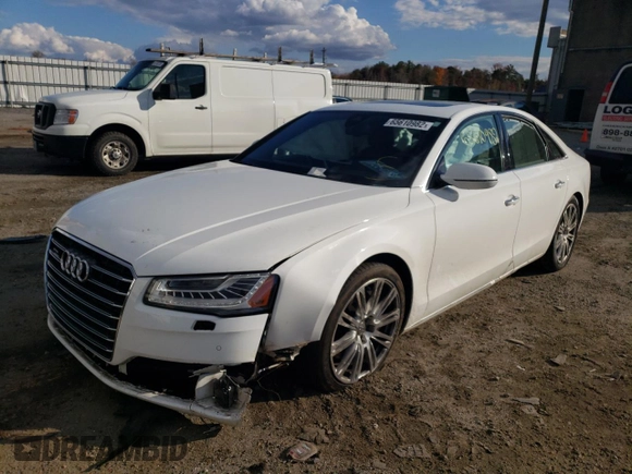 2015 Audi A8 4.0T with VIN WAUJ2AFD3FN005524, listed as a Copart auction lot 65610982 with 105,627 mi miles and . Bid and sale history available at DreamBid. Image 2.