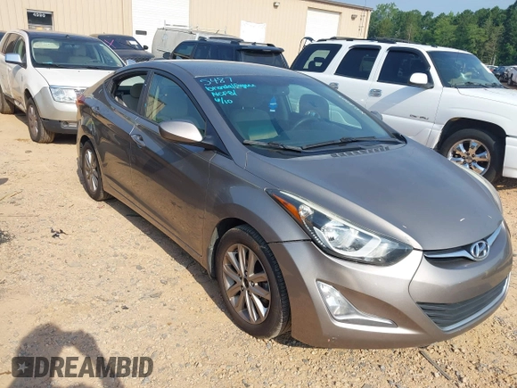 2014 Hyundai Elantra SE with VIN 5NPDH4AE1EH458376, listed as a IAAI auction lot 42577830 with 193,319 mi miles and . Bid and sale history available at DreamBid. Image 1.