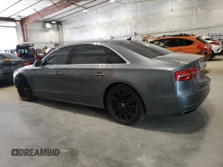 2017 Audi A8 with VIN WAU44AFDXHN009967, listed as a Copart auction lot 60536285 with 103,759 mi miles and Clean title. Bid and sale history available at DreamBid. Image 2.