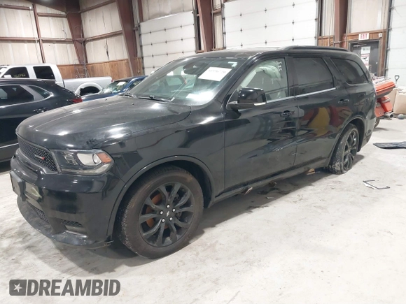 2019 Dodge Durango GT Plus with VIN 1C4RDJDG7KC836625, listed as a IAAI auction lot 41596720 with 101,500 mi miles and . Bid and sale history available at DreamBid. Image 18.