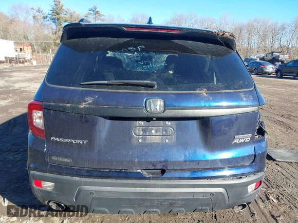 2019 Honda Passport Touring z VIN 5FNYF8H97KB013495, wystawiony jako IAAI lot #41397285 z przebiegiem 81 615 mil mil oraz . Historia ofert i sprzedaży dostępna na DreamBid. Obrazek 17.
