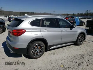 2021 BMW X1 xDrive28i with VIN WBXJG9C08M5T66350, listed as a Copart auction lot 43966353 with 1,721 mi miles. Bid and sale history available at carsss.com. Image 3.