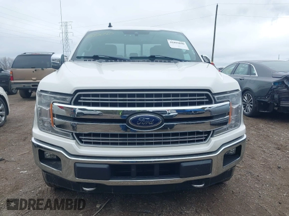 2019 Ford F-150 XL with VIN 1FTFW1E49KFC42215, listed as a IAAI auction lot 41895040 with 85,657 mi miles. Bid and sale history available at carsss.com. Image 12.