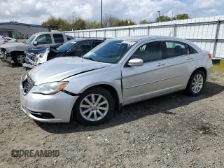 2012 Chrysler 200 Touring with VIN 1C3CCBBG1CN261658, listed as a Copart auction lot 51241995 with 135,235 mi miles and Salvage Title. Bid and sale history available at carsss.com. Image 1.