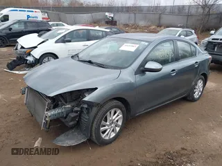 2013 Mazda 3 i Grand Touring with VIN JM1BL1W79D1766870, listed as a IAAI auction lot 41691063 with 107,851 mi miles. Bid and sale history available at carsss.com. Image 2.