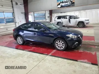 2015 Mazda 3 i Grand Touring with VIN JM1BM1W79F1263677, listed as a Copart auction lot 54048675 with 91,342 mi miles and Salvage Title. Bid and sale history available at DreamBid. Image 13.