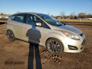 2017 Ford C-Max Energi Titanium with VIN 1FADP5FU4HL110439, listed as a Copart auction lot 80728103 with 81,013 mi miles. Bid and sale history available at carsss.com. Image 4.