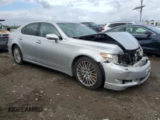 2010 Lexus LS 460 with VIN JTHBL5EF8A5092651, listed as a Copart auction lot 45054185 with 174,439 mi miles and Salvage Title. Bid and sale history available at DreamBid. Image 4.