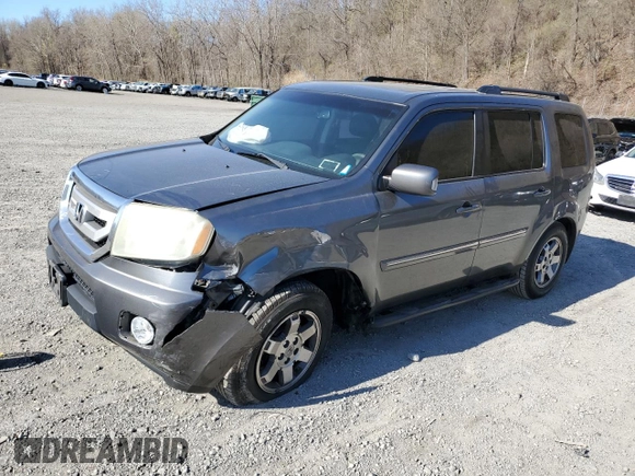 2010 Honda Pilot Touring with VIN 5FNYF4H93AB038871, listed as a Copart auction lot 53240375 with 211,397 mi miles and Salvage Title. Bid and sale history available at carsss.com. Image 1.