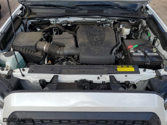 2022 Toyota Tacoma 4WD SR with VIN 3TYCZ5AN7NT101670, listed as a Copart auction lot 86912734 with 21,376 mi miles and Salvage Title. Bid and sale history available at carsss.com. Image 11.