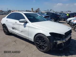 2017 Mercedes-Benz C C 300 with VIN 55SWF4JB9HU216666, listed as a IAAI auction lot 41807212 with 141,012 mi miles. Bid and sale history available at carsss.com. Image 1.