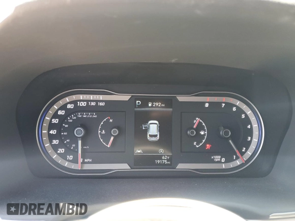 2024 Hyundai Tucson SEL with VIN 5NMJBCDE9RH297918, listed as a Copart auction lot 50516765 with 19,175 mi miles and Salvage Title. Bid and sale history available at carsss.com. Image 9.