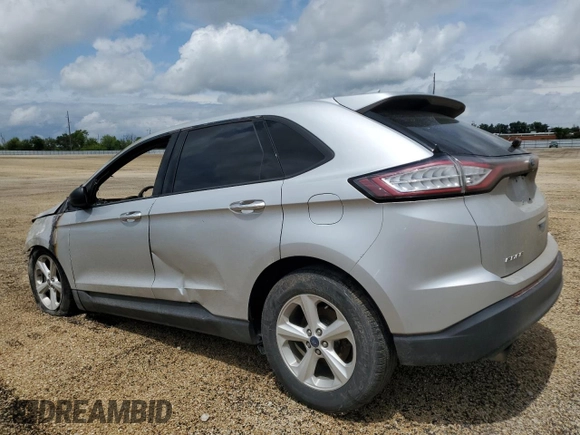 2015 Ford Edge SE with VIN 2FMTK3G91FBC33806, listed as a Copart auction lot 57439135 with Not provided miles and Salvage title. Bid and sale history available at DreamBid. Image 2.