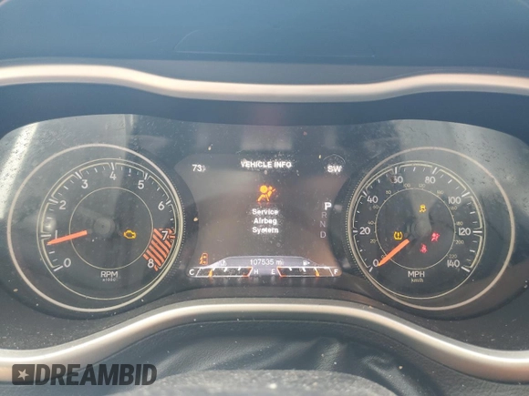 2015 Jeep Cherokee Trailhawk с VIN 1C4PJMBS3FW698997, выставлен на аукционе Copart как лот 63470875 с пробегом 107 535 миль миль и Списание • Salvage title. История ставок и продаж доступна на DreamBid. Изображение 9.