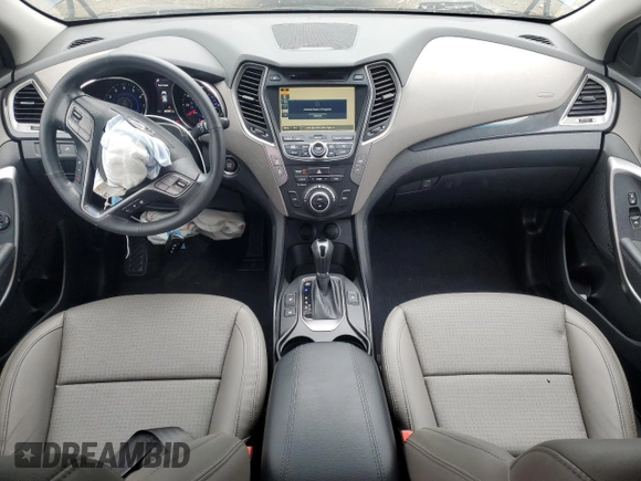 2016 Hyundai Santa Fe z VIN 5XYZU3LB6GG351980, wystawiony jako Copart lot #55326225 z przebiegiem 60 007 mil mil oraz Szkoda całkowita • Salvage title. Historia ofert i sprzedaży dostępna na DreamBid. Obrazek 8.