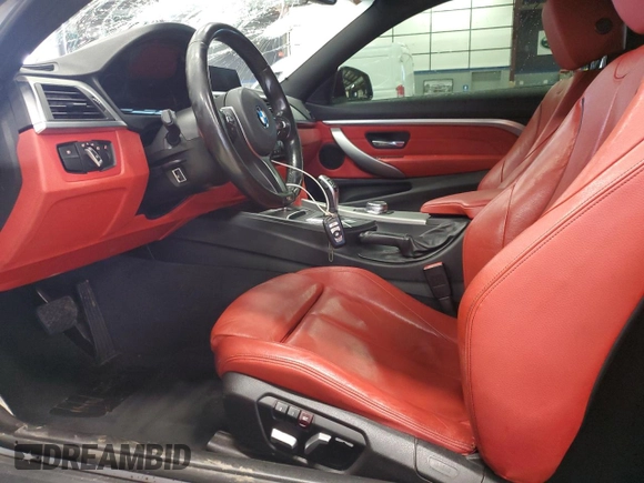 2018 BMW 4 Series 430i xDrive with VIN WBA4W5C54JAA49461, listed as a Copart auction lot 51749285 with 86,927 mi miles and Salvage title. Bid and sale history available at DreamBid. Image 7.