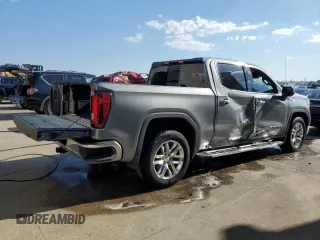 2022 GMC Sierra 1500 Limited SLT with VIN 3GTP8DED2NG154898, listed as a Copart auction lot 74924724 with 82,970 mi miles and Salvage Title. Bid and sale history available at carsss.com. Image 3.