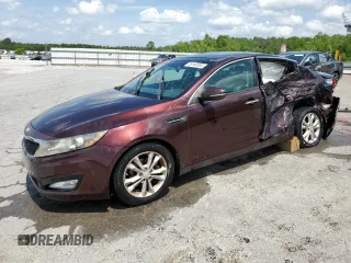 2013 Kia Optima EX z VIN 5XXGN4A73DG139742, wystawiony jako Copart lot #55160565 z przebiegiem 222 647 mil mil oraz Szkoda całkowita • Salvage title. Historia ofert i sprzedaży dostępna na DreamBid. Obrazek 1.