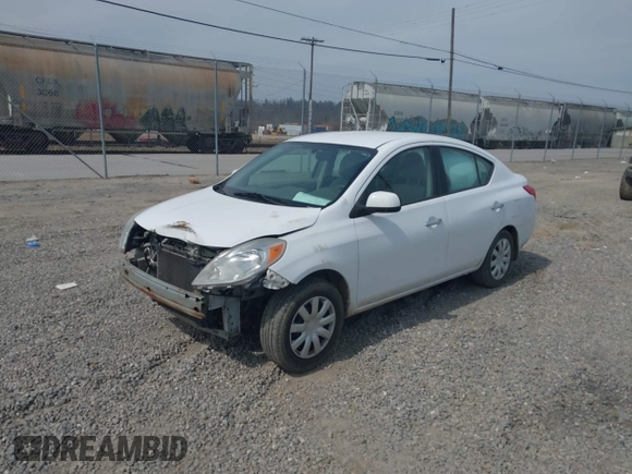 2012 Nissan Versa SL with VIN 3N1CN7AP6CL875631, listed as a IAAI auction lot 41800598 with 272,778 mi miles. Bid and sale history available at carsss.com. Image 2.