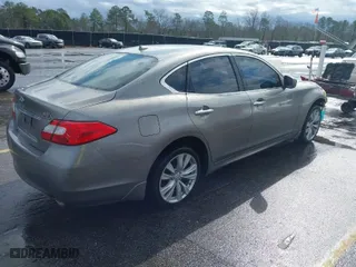2011 Infiniti M37 with VIN JN1BY1AR7BM375807, listed as a IAAI auction lot 41716432 with 167,343 mi miles. Bid and sale history available at carsss.com. Image 4.