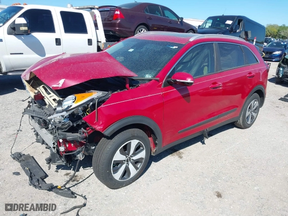 2017 Kia Niro EX with VIN KNDCC3LC2H5054605, listed as a IAAI auction lot 41815917 with 91,039 mi miles. Bid and sale history available at carsss.com. Image 17.