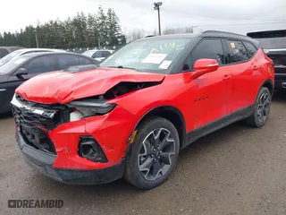 2022 Chevrolet Blazer RS with VIN 3GNKBERS9NS233077, listed as a IAAI auction lot 41849294 with 46,226 mi miles. Bid and sale history available at carsss.com. Image 2.
