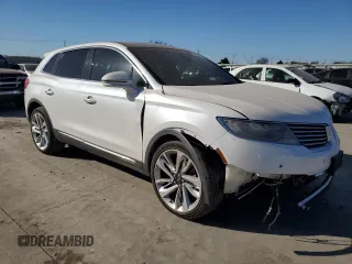 2016 Lincoln MKX Reserve with VIN 2LMPJ6LP7GBL54002, listed as a Copart auction lot 48757875 with 128,008 mi miles and Salvage Title. Bid and sale history available at carsss.com. Image 4.
