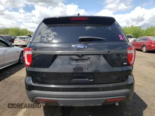 2017 Ford Police Interceptor Utility z VIN 1FM5K8AR1HGD14055, wystawiony jako Copart lot #55634075 z przebiegiem Nie podano mil oraz Szkoda całkowita • Salvage title. Historia ofert i sprzedaży dostępna na DreamBid. Obrazek 6.