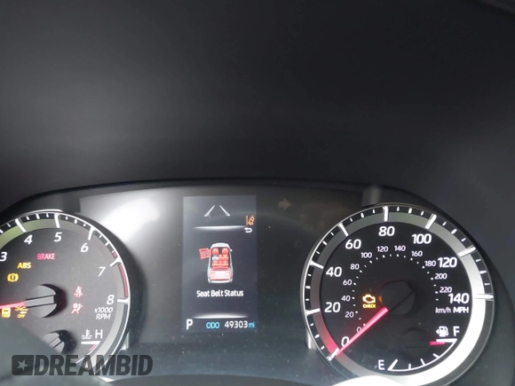 2022 Toyota Highlander L with VIN 5TDCZRAH0NS553876, listed as a IAAI auction lot 42174676 with 49,303 mi miles and . Bid and sale history available at DreamBid. Image 7.