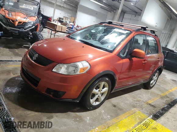 2009 Suzuki SX4 Man AWD with VIN JS2YB413796200192, listed as a Copart auction lot 87372314 with 126,415 mi miles and Salvage Title. Bid and sale history available at carsss.com. Image 1.
