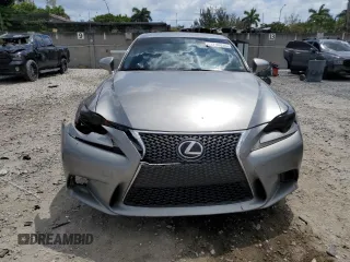 2015 Lexus IS 250 with VIN JTHBF1D20F5077891, listed as a Copart auction lot 53798835 with 126,813 mi miles and Salvage Title. Bid and sale history available at carsss.com. Image 5.