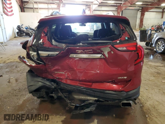 2019 GMC Terrain SLE with VIN 3GKALTEX6KL176385, listed as a Copart auction lot 75203414 with 112,325 mi miles and Salvage Title. Bid and sale history available at carsss.com. Image 6.