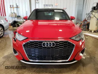 2022 Audi A3 Premium with VIN WAUAUDGY2NA088074, listed as a Copart auction lot 41931514 with 10,113 mi miles. Bid and sale history available at carsss.com. Image 5.