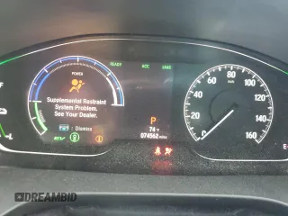 2019 Honda Insight EX with VIN 19XZE4F52KE018139, listed as a Copart auction lot 48791605 with 74,562 mi miles and Salvage Title. Bid and sale history available at carsss.com. Image 9.