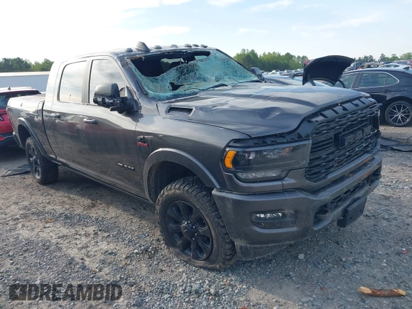2022 Ram 2500 Limited with VIN 3C6UR5TL9NG195293, listed as a IAAI auction lot 42023716 with 48,702 mi miles and . Bid and sale history available at DreamBid. Image 1.
