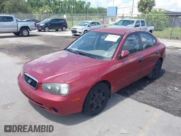 2002 Hyundai Elantra GLS z VIN KMHDN45D22U338304, wystawiony jako IAAI lot #42479874 z przebiegiem 174 441 mil mil oraz . Historia ofert i sprzedaży dostępna na DreamBid. Obrazek 2.
