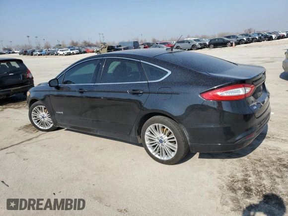 2014 Ford Fusion SE Hybrid with VIN 3FA6P0LU4ER343718, listed as a Copart auction lot 48021865 with 105,282 mi miles and Salvage Title. Bid and sale history available at carsss.com. Image 2.