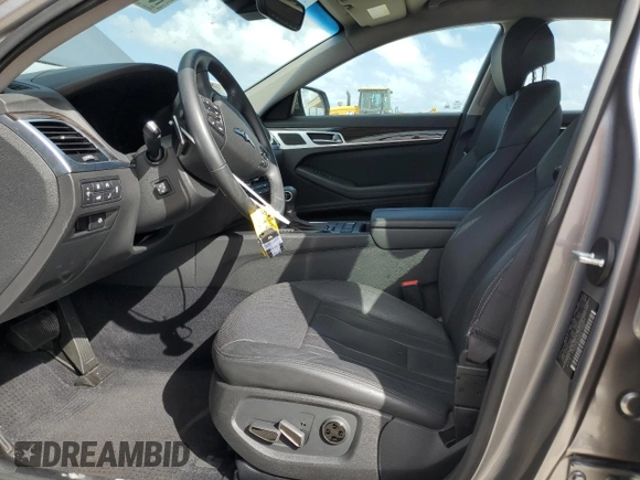 2020 Genesis G80 3.8L with VIN KMTFN4JE2LU332663, listed as a Copart auction lot 78372134 with 15,812 mi miles and Salvage Title. Bid and sale history available at carsss.com. Image 7.